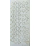 STICKERS DOUBLE FACE BORDURE LYS