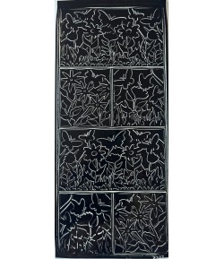 STICKERS PAPILLONS NOIRS