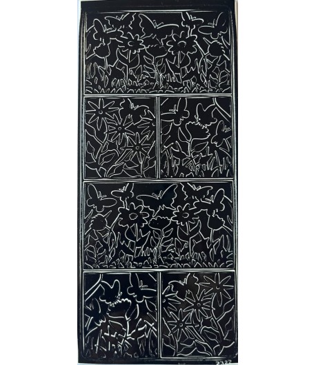 STICKERS PAPILLONS NOIRS