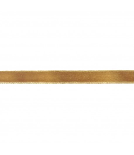 RUBAN VELOURS BEIGE 1CMX1M