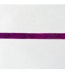 RUBAN VELOURS VIOLET 1CMX1M