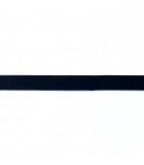 RUBAN VELOURS NOIR 1CMX1M
