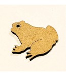 SUJET BOIS GRENOUILLE 4X3CM
