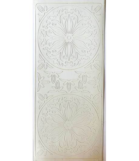 STICKERS VITRAIL BLANC