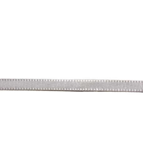 RUBAN BLANC TAFFETA 0.6CM - 1 M