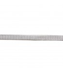 RUBAN BLANC TAFFETA 0.6CM - 1 M