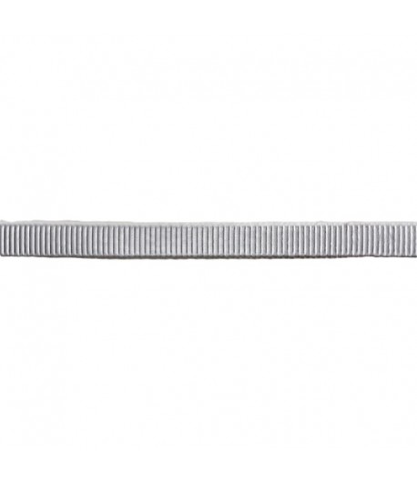 RUBAN BLANC GROS GRAIN 0.6CM - 1M