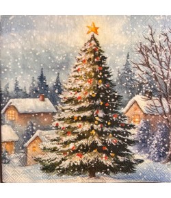 SERVIETTE MON BEAU SAPIN
