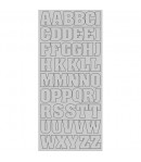 STICKERS GRAND ALPHA ARGENT