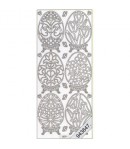 STICKERS PAQUES OEUFS JAUNES 