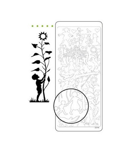 STICKERS ENFANTS 1 NOIR