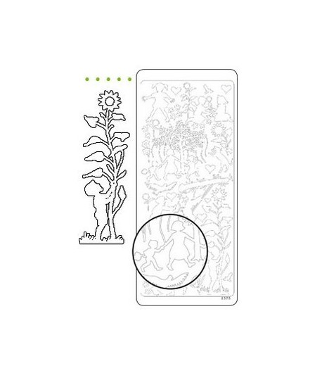 STICKERS ENFANTS 2 BLANC