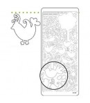 STICKERS OISEAUX BLANC