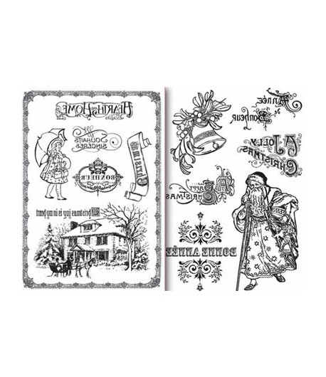 PAPIER TRANSFERT A4 NOEL DFTR034