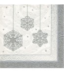 SERVIETTE EMBOSSEE MAGIE D'HIVER