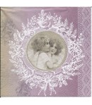 SERVIETTE ANGES ESPIEGLES
