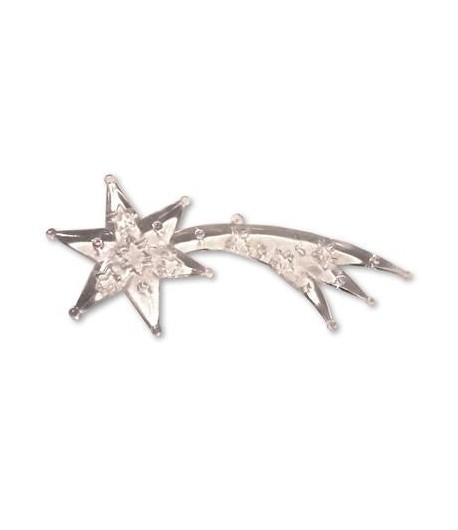 ETOILE TRANSPARENTE 10CM