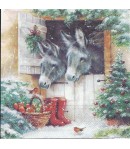 SERVIETTE LES PETITS ANES