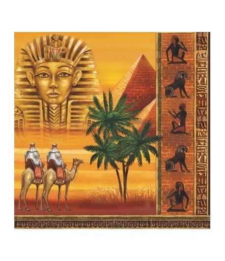 SERVIETTE LES BELLES PYRAMIDES