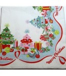 SERVIETTE MERRY CHRISTMAS 2