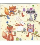 SERVIETTE CHRISTMAS PARTY