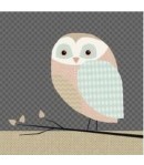 SERVIETTE CHOUETTE PATCHWORK