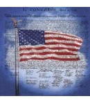 SERVIETTE DRAPEAU USA