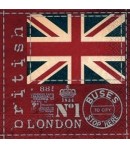 SERVIETTE BRITISH FLAG