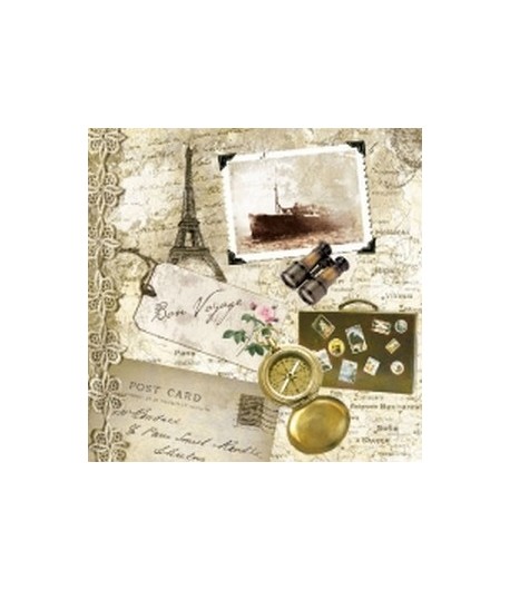 SERVIETTE BON VOYAGE