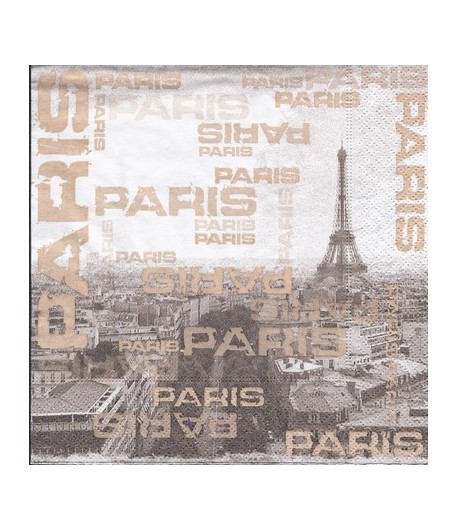 SERVIETTE PARIS PARIS