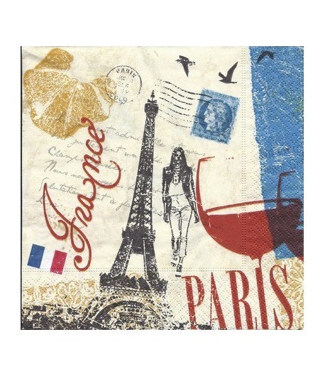 SERVIETTE DECORS FRANCE