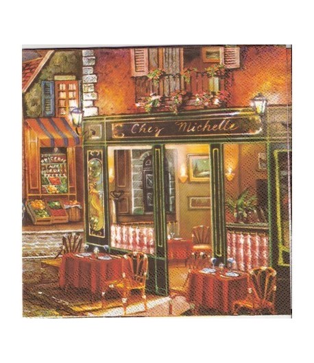 SERVIETTE CHEZ MICHELLE