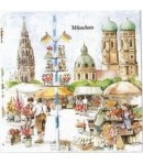 SERVIETTE LES TERRASSES DE MUNICH