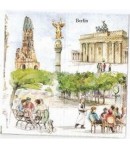 SERVIETTE LES DECORS DE BERLIN