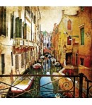 SERVIETTE VENISE ET LES GONDOLES