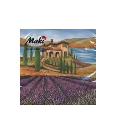 SERVIETTE LE CHAMPS DE LAVANDE