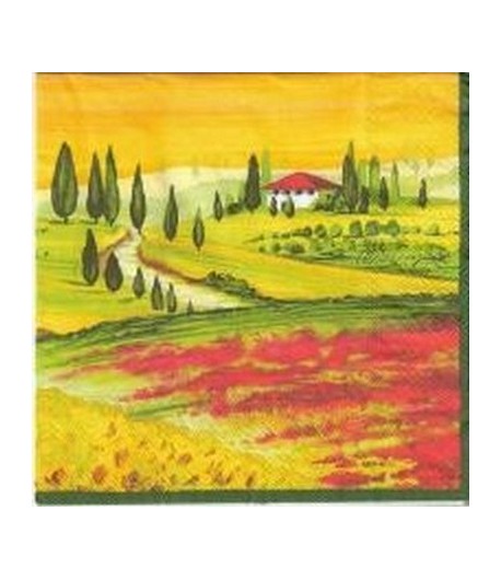 SERVIETTE LA TOSCANE 2