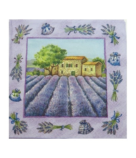 SERVIETTE UN JOUR EN PROVENCE
