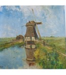 SERVIETTE LE MOULIN AU BORD DE L EAU