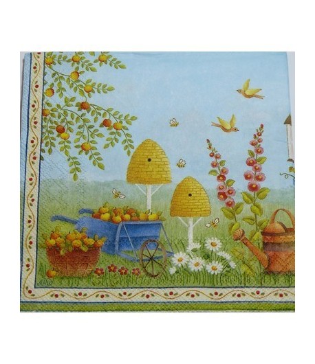 SERVIETTE LES RUCHES