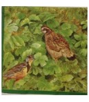 SERVIETTE CANARDS ET CAILLES