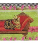 SERVIETTE REINE DES CHATS