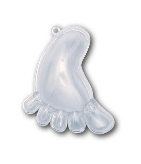 4 BOITES PLEXI PIEDS 7X5.8 CM