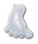 4 BOITES PLEXI PIEDS 7X5.8 CM