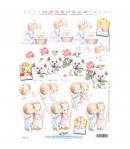 FEUILLE 3D ENFANTS ANIMAUX