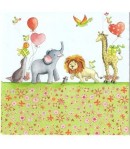 SERVIETTE SAFARI JOLI