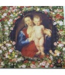 SERVIETTE LA MADONE ET L'ENFANT RUBENS