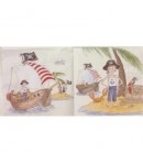 SERVIETTE L'ILE AUX TRESORS