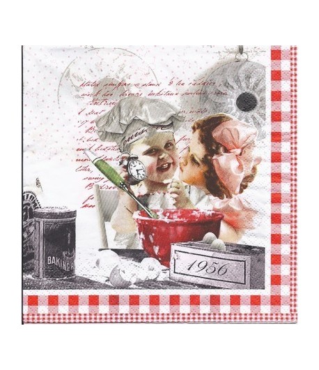 SERVIETTE LES PETITS CUISTOTS