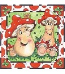 SERVIETTE CHAMPIGNONS RIGOLOS